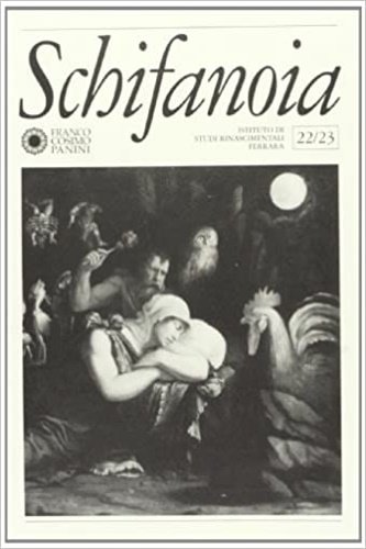 Schifanoia (22-23). Notizie dell'istituto di studi rinascimentali di Ferrara. Dall'INDICE: DANIELA BOCCASSINI I libri di Orlando: saggezza ed erranza in Boiardo. MARCO VILLORESI Boiardo e la produzione cavalleresca di consumo. Qualche riflessione a margine del nuovo commento a l’Inamoramento de Orlando. HANS HONNACKER Il kósµ? morale illustrato nei prologhi dell’Orlando Furioso di Ludovico Ariosto nelle edizioni del 1516 e del 1521: la Weltanschauung ariostesca fra Orazio ed Erasmo. GIGLIOLA FRAGNITO Torquato Tasso, Paolo Costabili e la revisione della Gerusalemme Libera