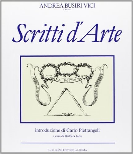 Scritti d'Arte.