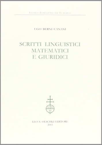 Scritti linguistici, matematici e giuridici. | Immagine principale