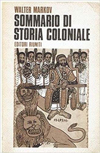 Sommario di storia coloniale.