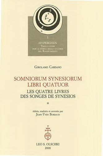 Somniorum Synesiorum libri quatuor. Les quatre livres des Songes de …