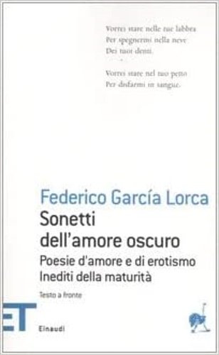 Sonetti dell'amore oscuro. Poesie d'amore e di erotismo. Inediti della …