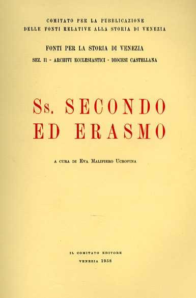 Ss.Secondo ed Erasmo. 1089-1199.