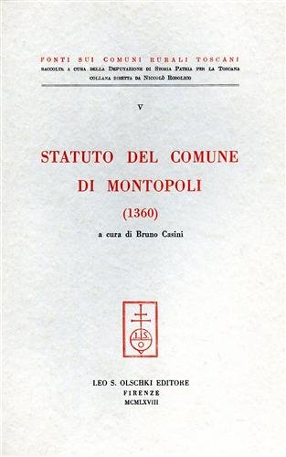 Statuto del comune di Montopoli (1360).