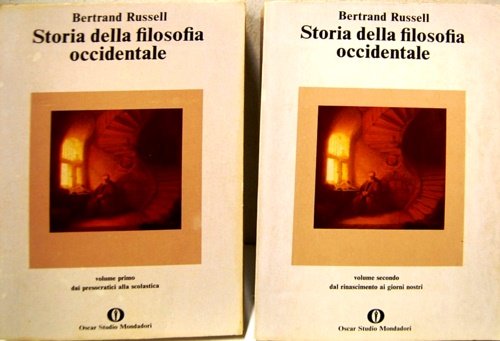 Storia della filosofia occidentale e dei suoi rapporti con le vicende politiche e sociali dall'Antichità ad oggi. Vol.I-II. Vol. I: Dai Presocratici alla Scolastica; vol. II: Dal Rinascimento ai giorni nostri.