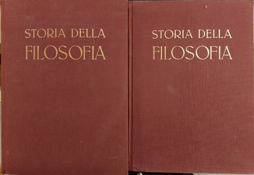 Storia della filosofia. Vol.II, parte I: Filosofia moderna sino alla …