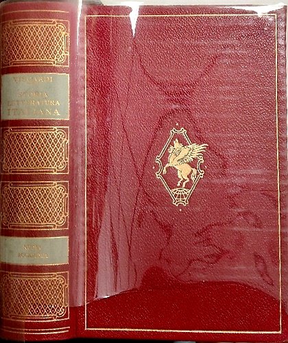 Storia della letteratura italiana dalle origini al Rinascimento.