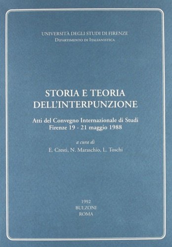 Storia e teoria dell'interpunzione.