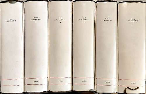 Storia Naturale. I:Cosmologia e Geografia,libri 1-6,pp.LXXIV-848, 14 tavv.a col.ft. II:Antropologia …