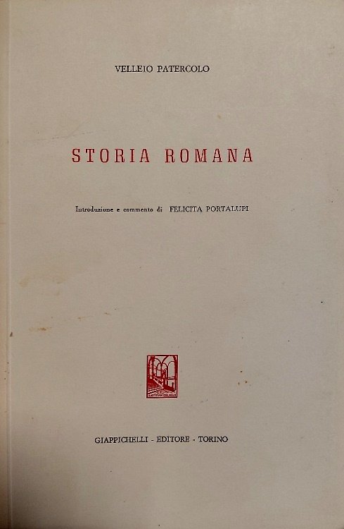 Storia romana. | Immagine principale