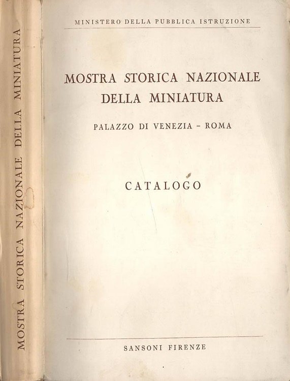 Storica Nazionale della Miniatura.