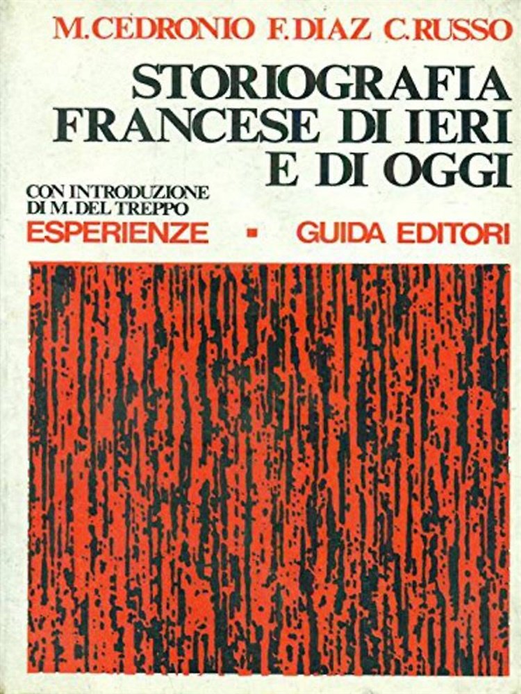 Storiografia francese di ieri e di oggi. | Immagine principale