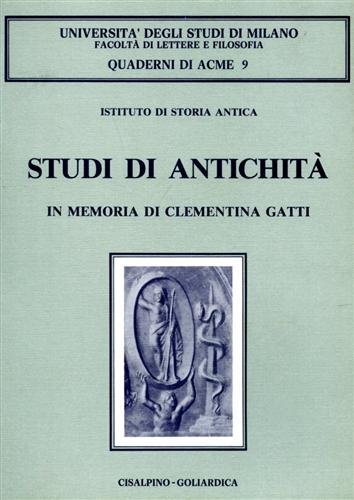 Studi di antichità in memoria di Clementina Gatti.