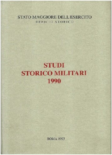 Studi Storico Militari 1990. | Immagine principale