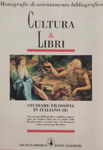 Studiare filosofia in italiano (II). Storia della filosofia antica e …