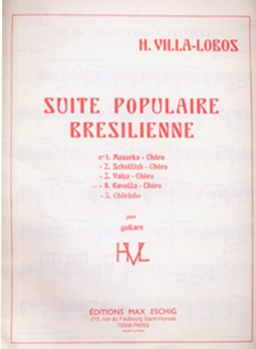 Suite Populaire Brasilienne No.1 Mazurka. 2 Scottish. 3 Valsa. 4 …