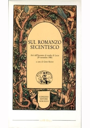 Sul romanzo secentesco.