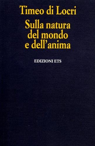 Sulla natura del mondo e dell'anima.