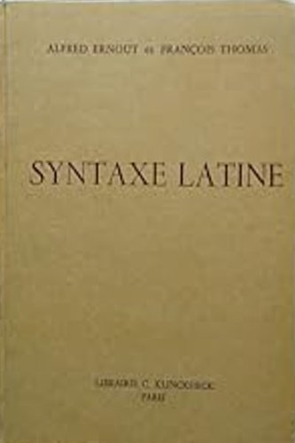Syntaxe Latine.