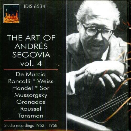 The Art of Andrés Segovia, Vol.4. Studio Recordings 1952/1958.