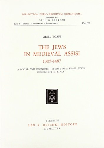 The Jews in Medieval Assisi 1305-1487. A social and economic … | Immagine principale