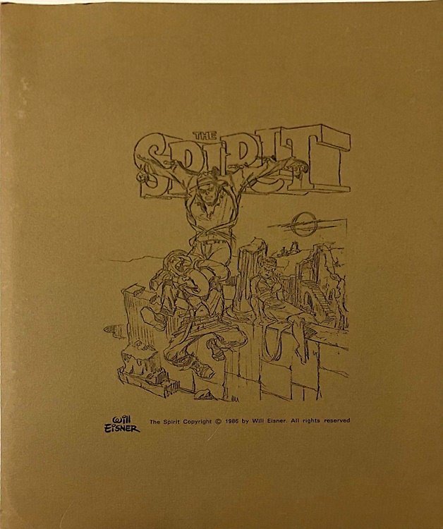 The Spirit. Portfolio di Will Eisner.