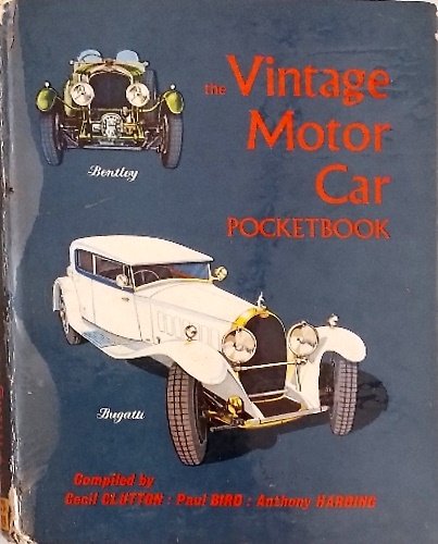 The vintage motor car pocketbook.