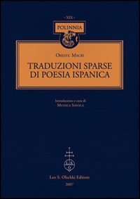 Traduzioni sparse di poesia ispanica.