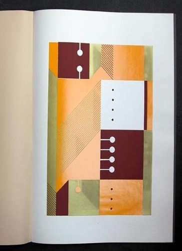 Ungaretti. n testo di Michelangelo Conte e 5 proverbi di Giuseppe Ungaretti. 16 serigrafie originali a colori su carta pesante di Conte