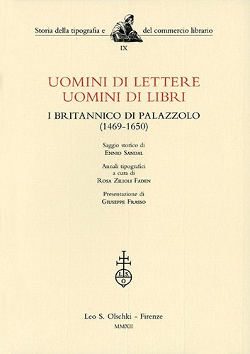 Uomini di lettere, uomini di libri. I Britannico di Palazzolo …
