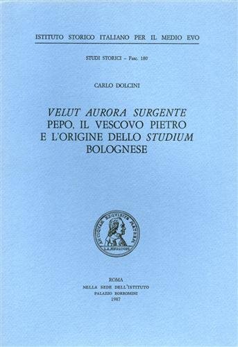 Velut Aurora Surghente Pepo, il vescovo Pietro e l'origine dello …