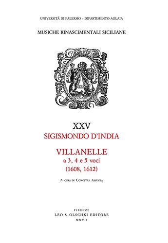 Villanelle a 3, 4 e 5 voci. Libro primo (1608).