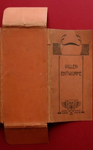 Villen-Entwurfe in Farbendruck. Ein Taschen-Album zur Vereinfachung der Projekt-Vorlage bei …