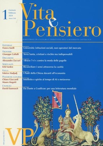 Vita e pensiero (2024). Vol. 1. Bimestrale di Cutlura e …