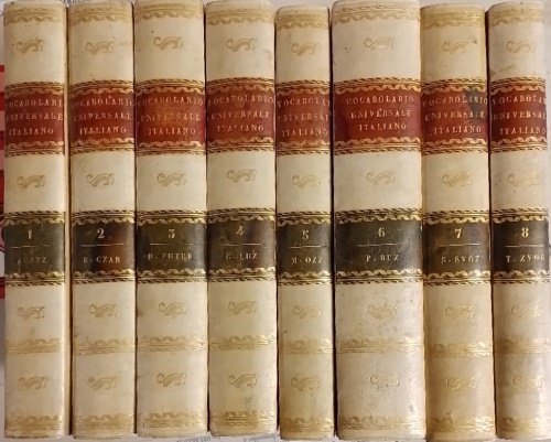 Vocabolario universale della lingua italiana. Edizione eseguita su quella del … | Immagine principale