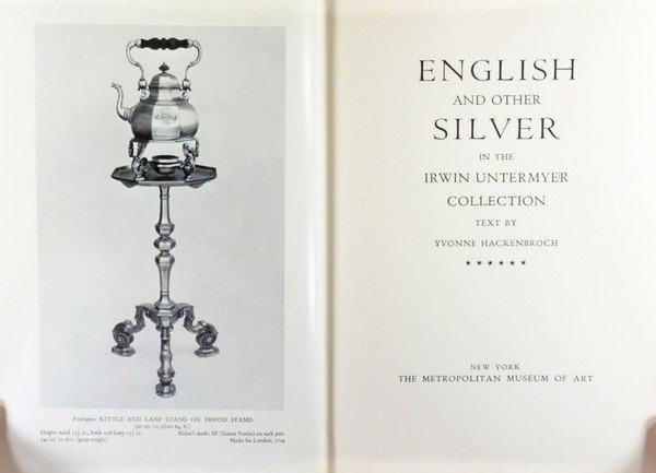 English and other Silver in the Irwin Untermyer Collection - …