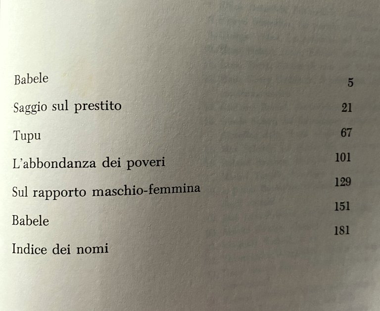 VOCI DA BABELE. SAGGI DI CRITICA DELL'ANTROPOLOGIA