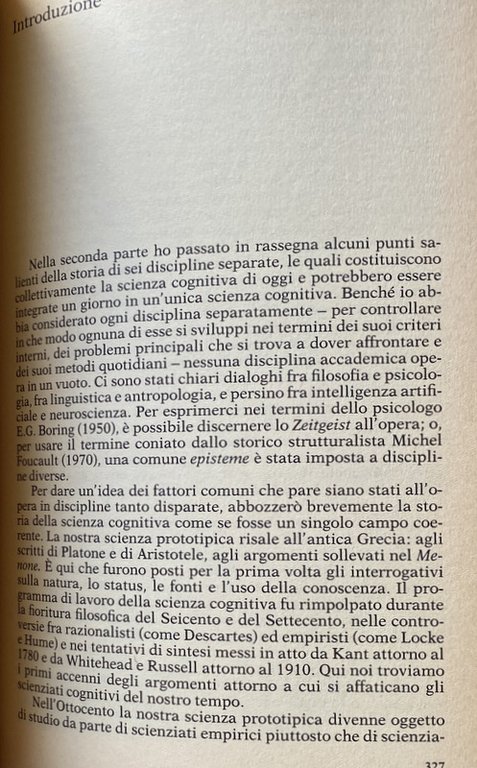 LA NUOVA SCIENZA DELLA MENTE. STORIA DELLA RIVOLUZIONE COGNITIVA