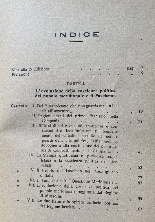 L'EVOLUZIONE DELLA COSCIENZA POLITICA DEL POPOLO MERIDIONALE