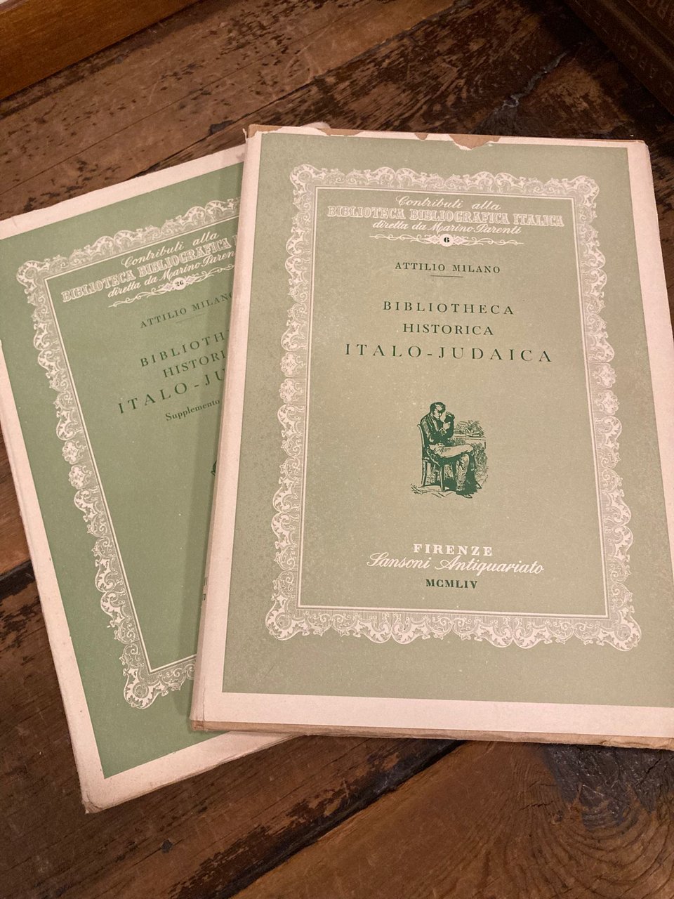 1. Bibliotheca Historica Italo-Judaica. 2. Supplemento 1954-1963 | Immagine principale