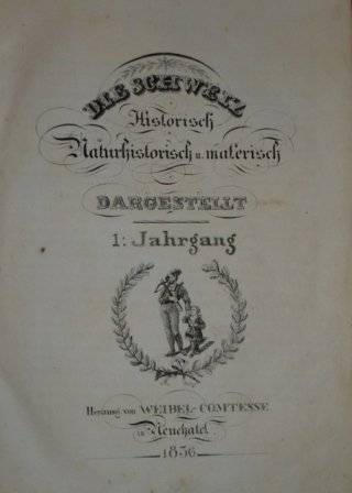 Die Schweiz. Historisch, naturhistorisch und malerisch dargestellt. 1 r. Jahrgang