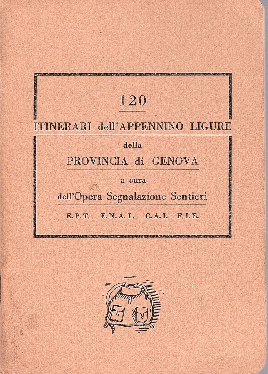 158 itinerari di montagna della Provincia di Genova