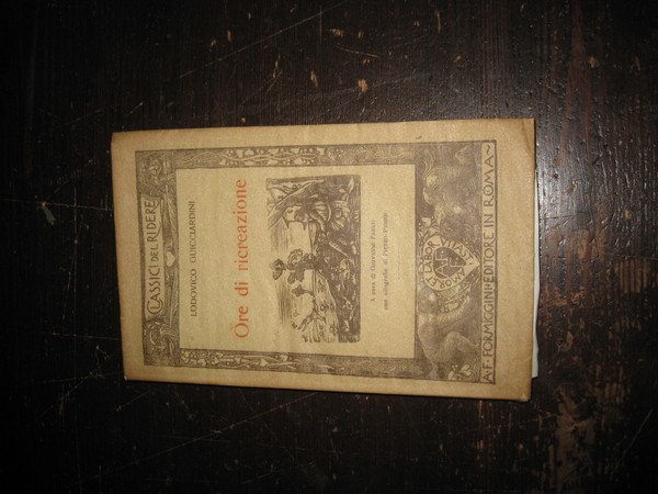 Ore di ricreazione. A cura di Giovanni Fabris. Con xilografie …