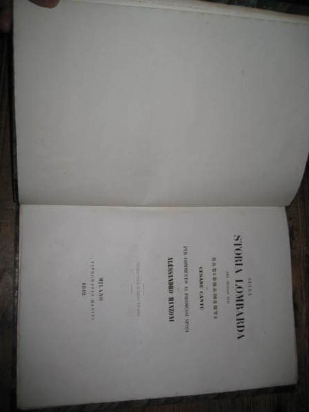 Sulla Storia Lombarda del secolo XVII. Ragionamento per commento ai …