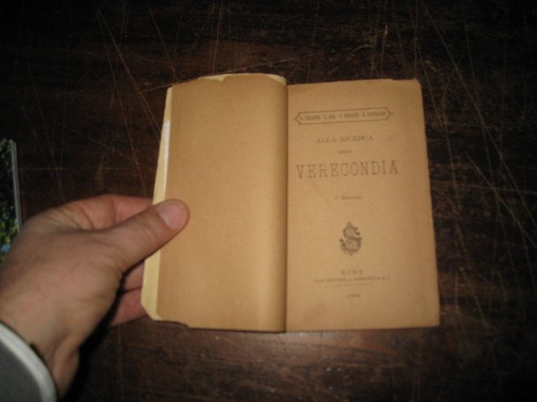 Alla ricerca della verecondia