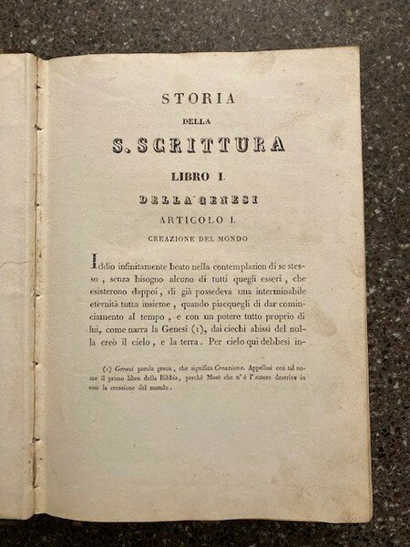 Storia della Sacra Scrittura con tavole in rame