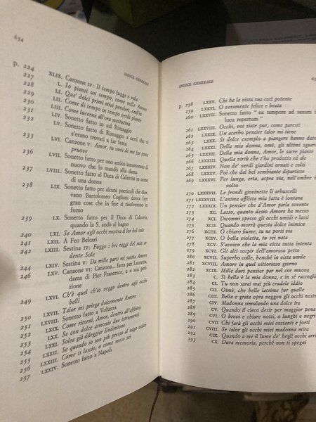 Opere. Collezione Classici della Cultura Italiana. A cura di L.Cavalli.