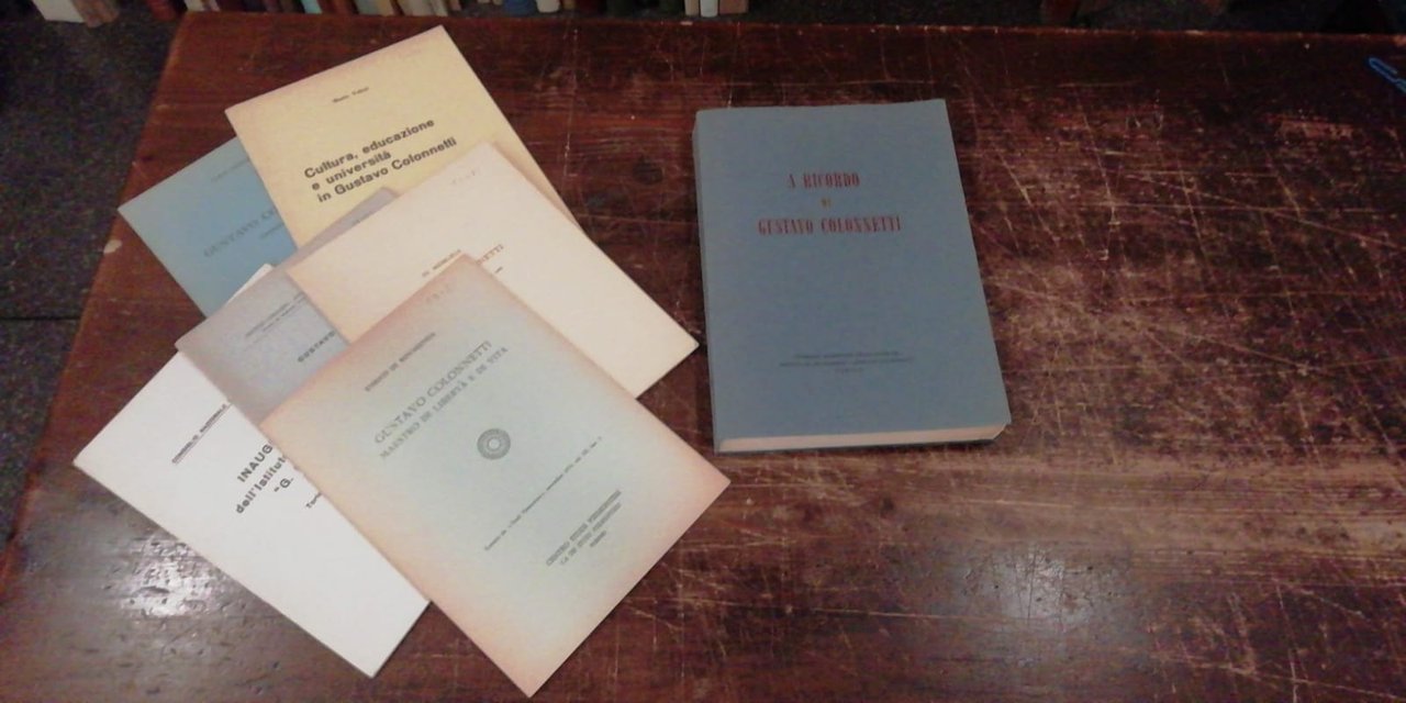 A ricordo di Gustavo Colonnetti