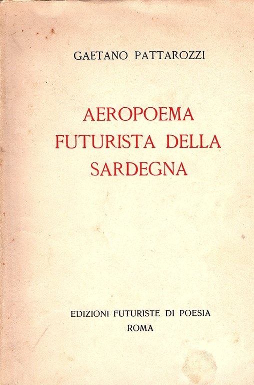 Aeropoema futurista della Sardegna