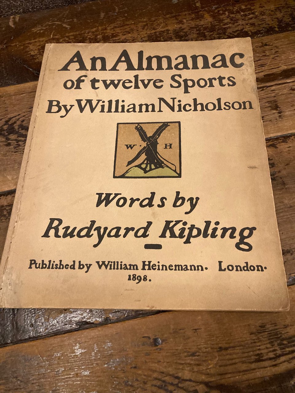 An Almanac of twelve Sports. Words by Rudyard Kipling
